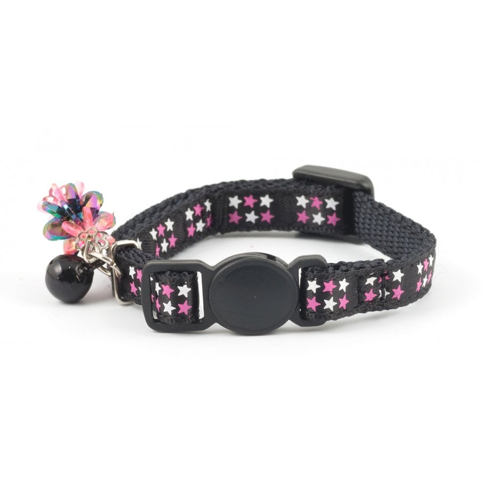 Ancol Kitten Collar Stars Pink