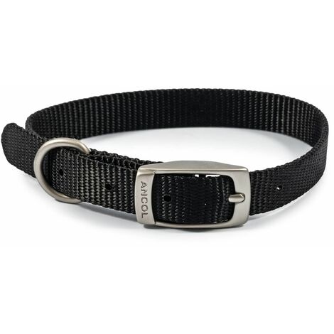 Ancol Nylon Collar Black 12 Inch