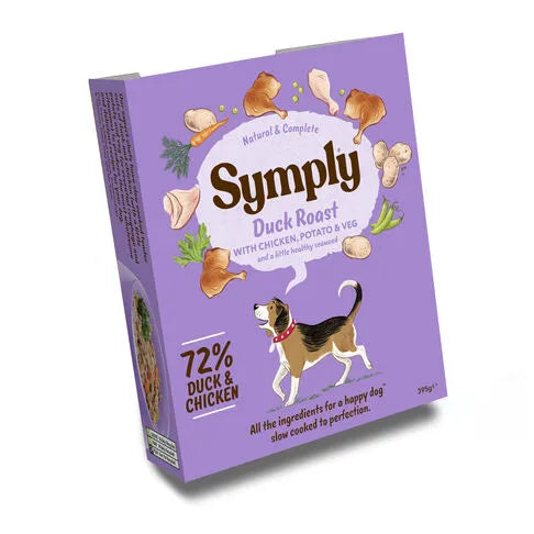 Symply Tray Adult Duck Roast 395g - Grain Free