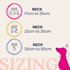 Doodlebone Dinky Dog Collar Size 1-2 Mint