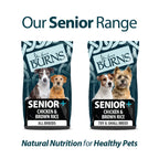 Burns Senior + Chicken & Brown Rice (medium/large dog) 2KG