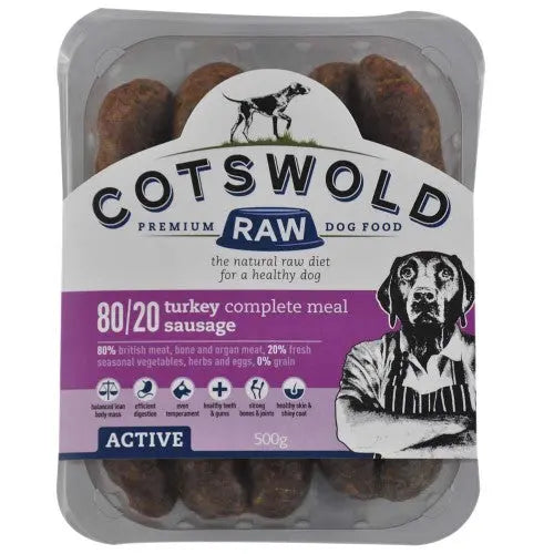 Cotswold Turkey Sausage 500g
