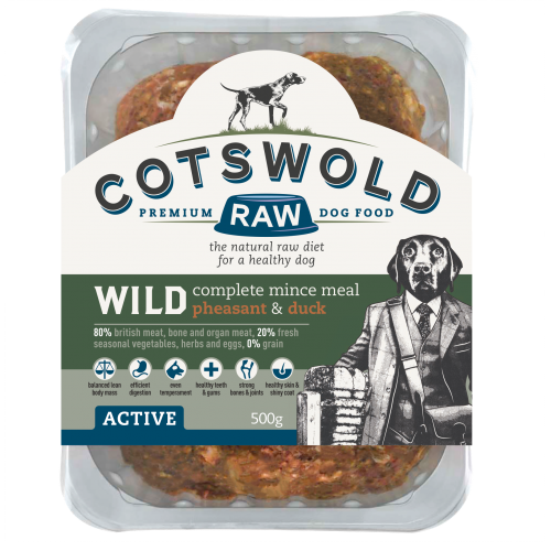 Cotswold Wild Pheasant & Duck 500gm